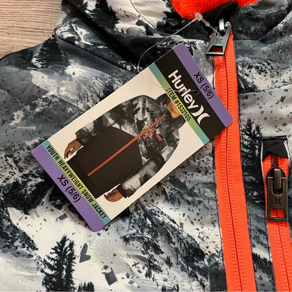 Hurley Youth Snowboard Jacket - NEW - Picture 2 of 15